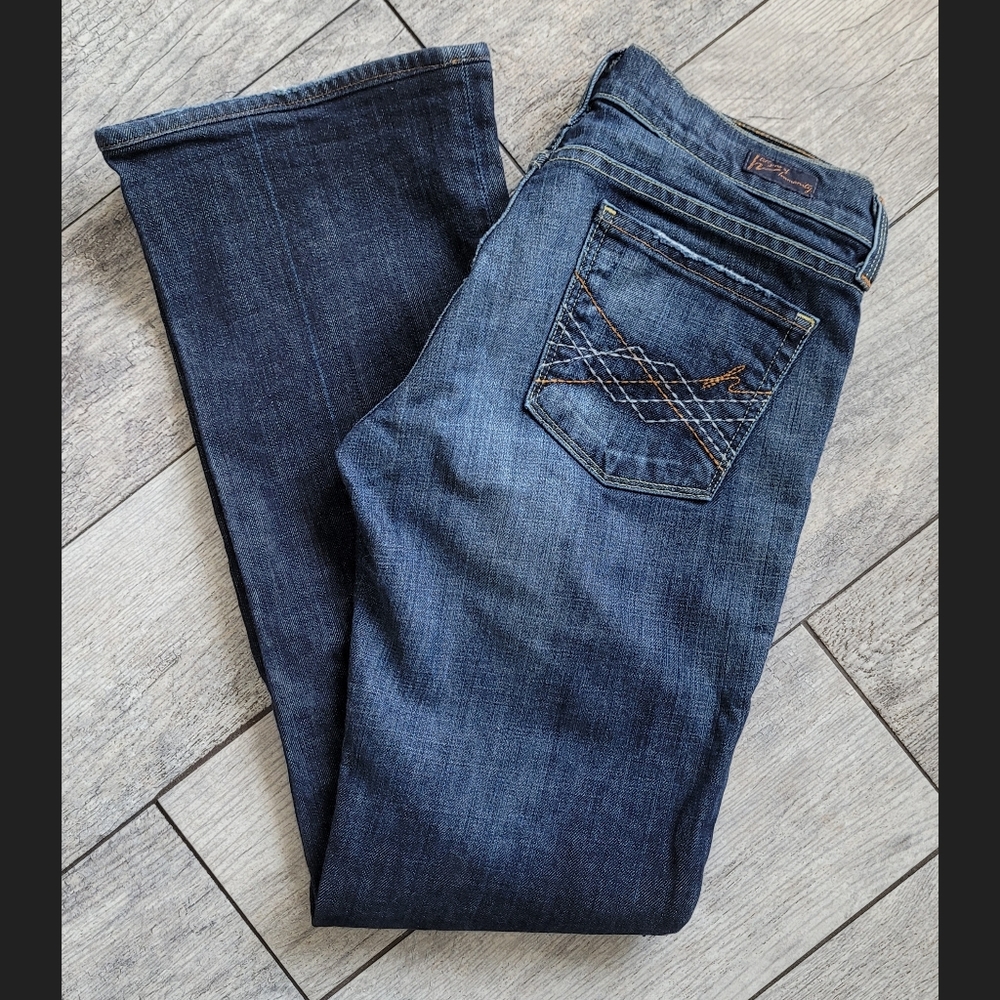 Citizens Of Humanity Elle 064 Low Waist Boot Cut Jeans Size 28